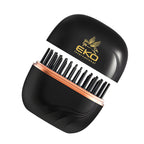 EKO Portable Mini Hair Straightener Brush – Cordless, Rechargeable, Ceramic Coating
